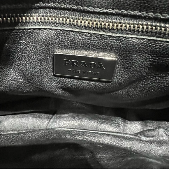Prada Black Leather Small Shoulder Bag - Picture 10 of 11